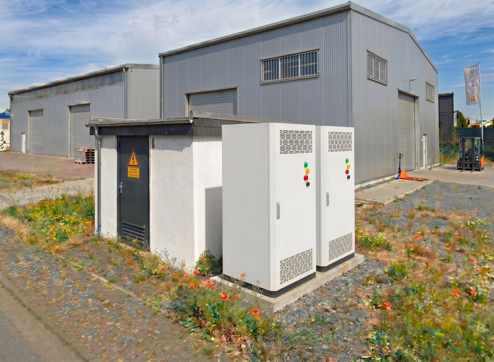 Realisiertes Schwarmspeicher-Projekt von ENTEC Energie Invest